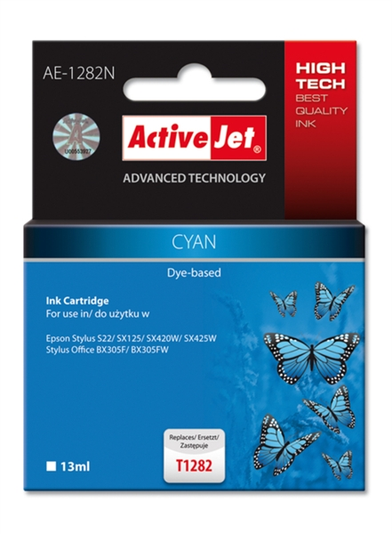 ActiveJet cyan črnilo Epson T1282