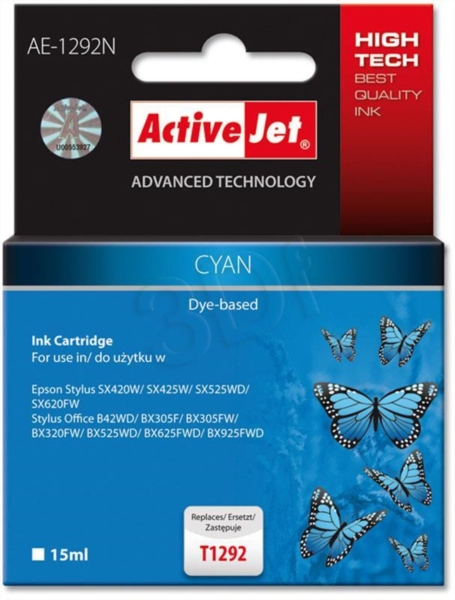 ActiveJet cyan črnilo Epson T1292