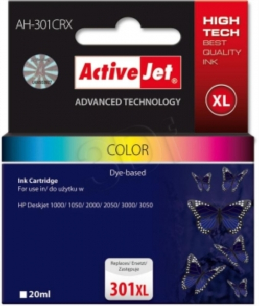 ActiveJet komplet barvnih črnil HP C8766EE 343