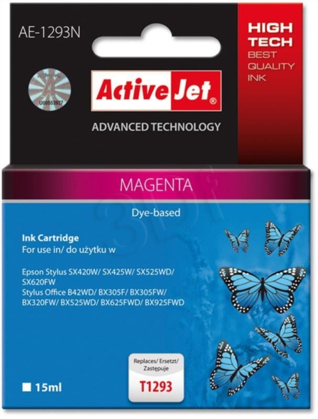 ActiveJet magenta črnilo Epson T1283