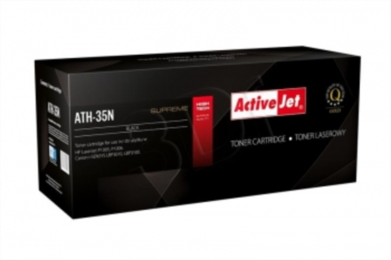 ActiveJet črn toner HP CB436A in Canon 36A