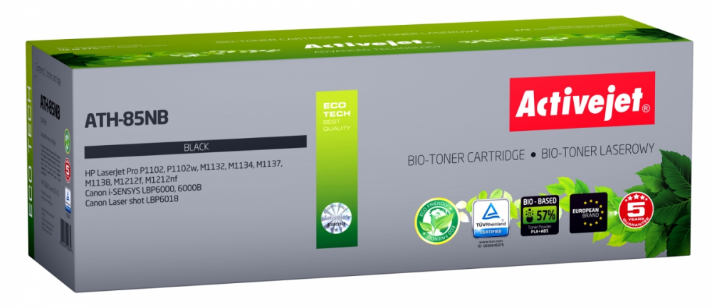 ActiveJet toner črn, CE285A, 85A, CRG-725, 2000 strani