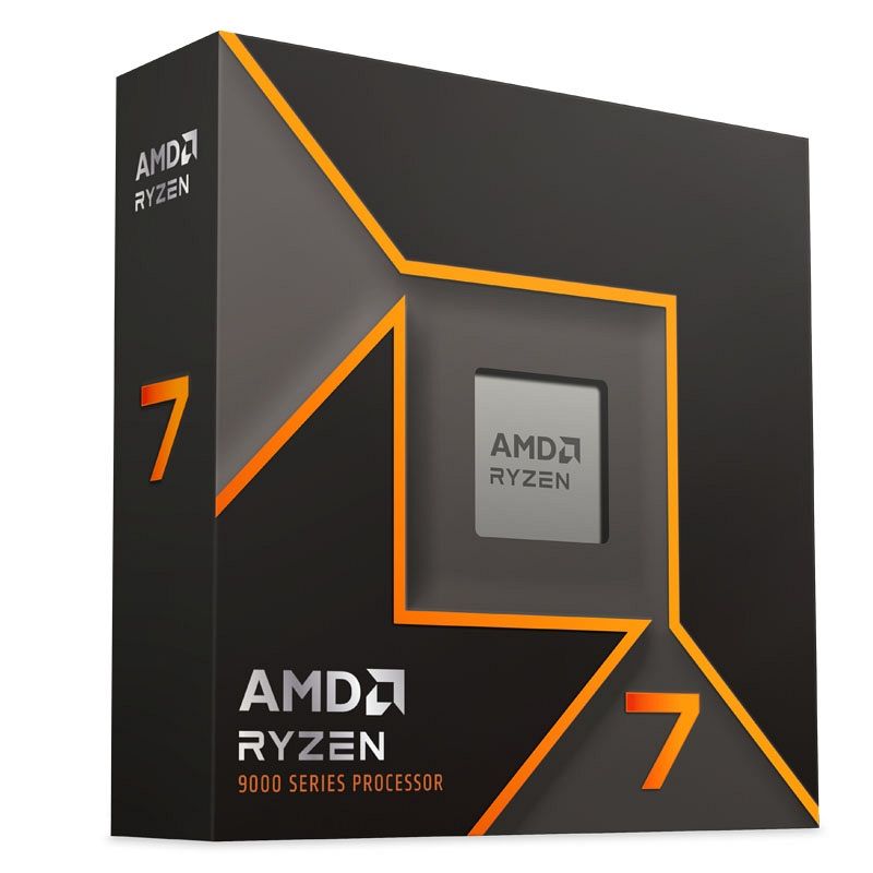 AMD Ryzen 7 9700X 3,8/5,5GHz 8c 40MB 65W AM5 brez hladilnika BOX procesor + Darilo: Monster Hunter Wilds
