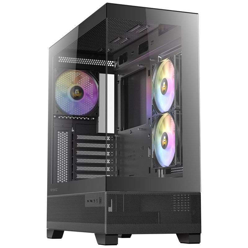 ANTEC CX700 RGB Mid-Tower okno črno gaming ohišje