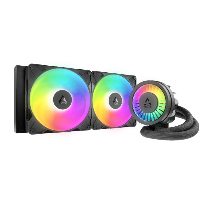 ARCTIC LIQUID FREEZER III PRO 280mm A-RGB vodno hlajenje za INTEL/AMD procesorje (črn)