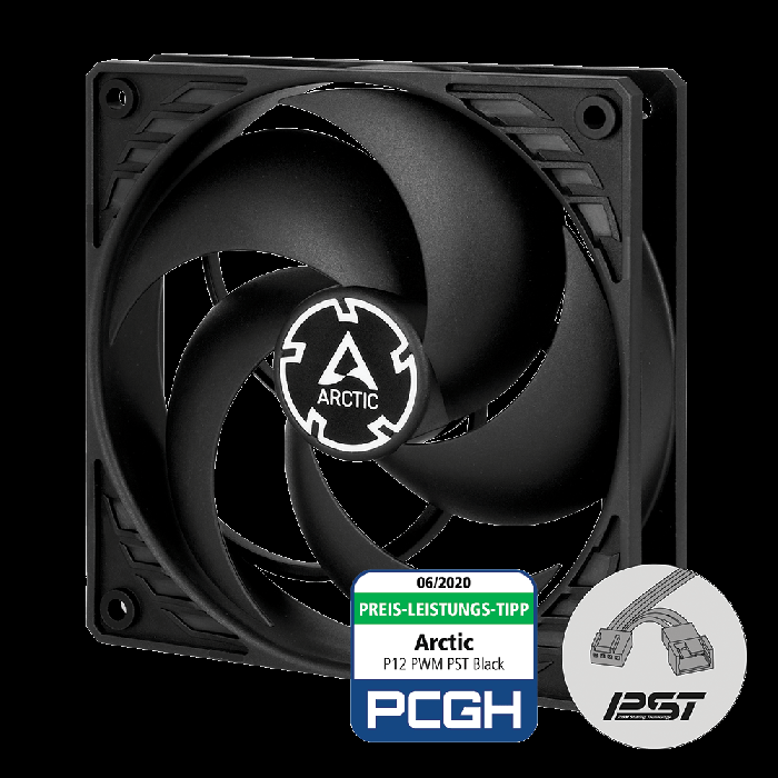 ARCTIC P12 PWM PST 120mm 4-pin ventilator