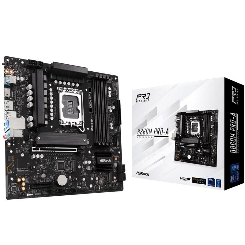 ASROCK B860M Pro-A LGA1851 4xDDR5 mATX osnovna plošča