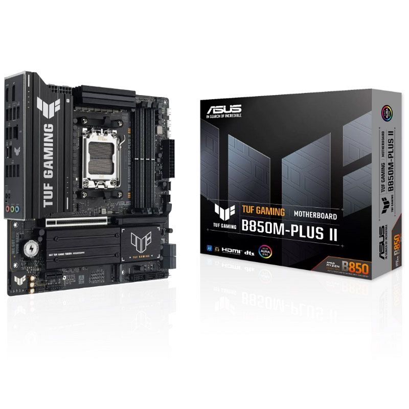 ASUS TUF GAMING B850M-PLUS II LGA1851 DDR5 mATX gaming osnovna plošča