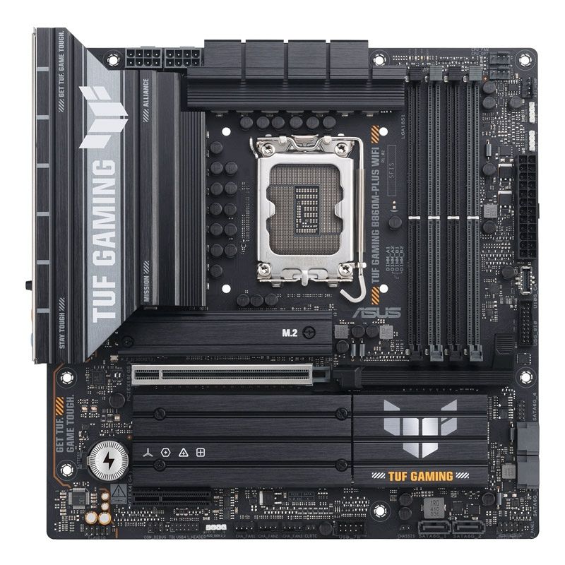 ASUS TUF GAMING B860M-PLUS WIFI LGA1851 DDR5 mATX gaming  osnovna plošča