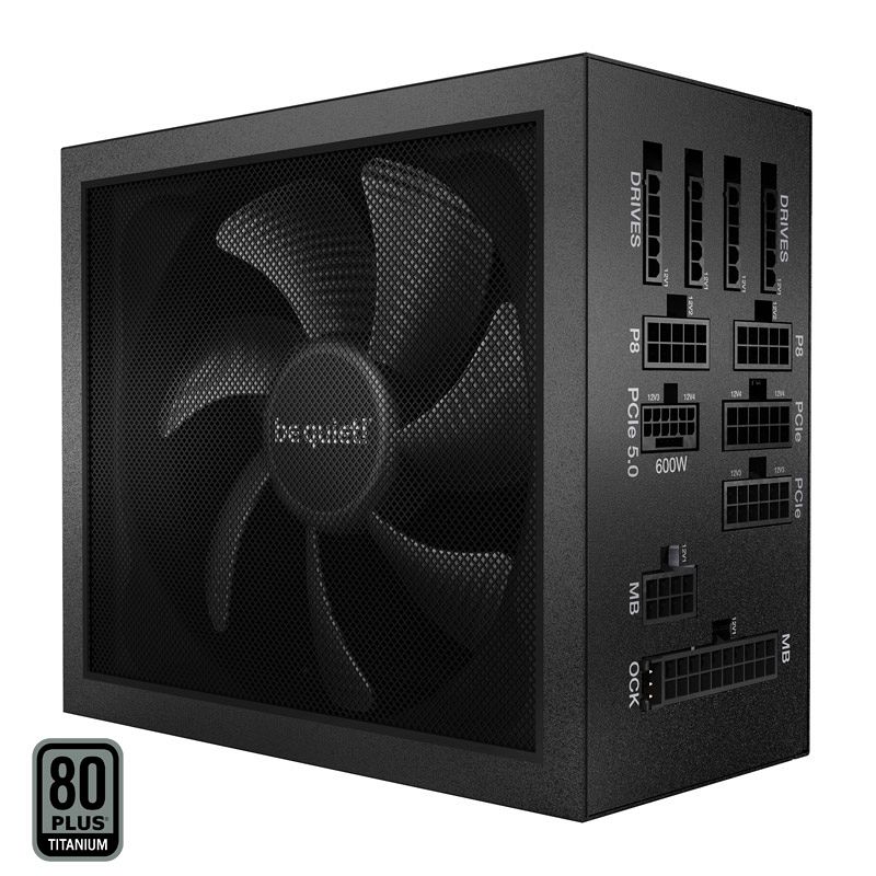 BE QUIET! DARK POWER 13 850W (BN334) 80Plus Titanium modularni napajalnik