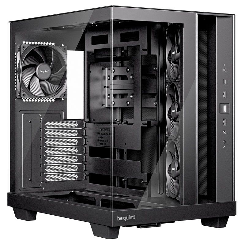 BE QUIET! Light Base 500 (BGW83) midi-ATX okno črno ohišje