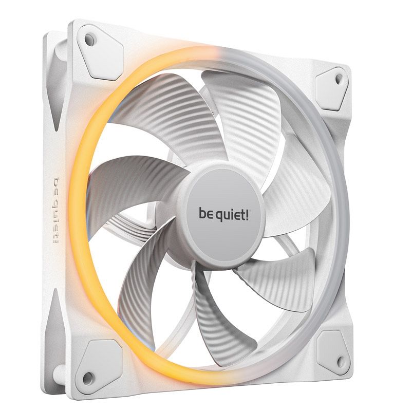 BE QUIET! LIGHT WINGS (BL135) Reverse 140mm 4-pin PWM ARGB bel ventilator
