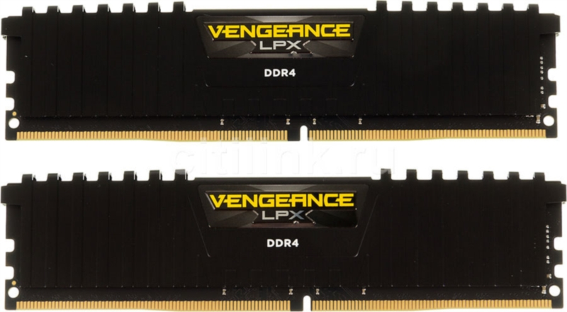 Corsair VENGEANCE LPX 16GB (2 x 8GB) DDR4 DRAM 2666MHz PC4-21300 CL16, 1.2V