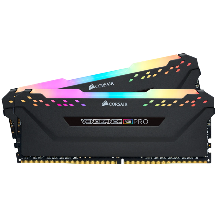 Corsair VENGEANCE RGB PRO 32GB (2x16GB) DDR4 DRAM 3600MHz CL18, 1.35V