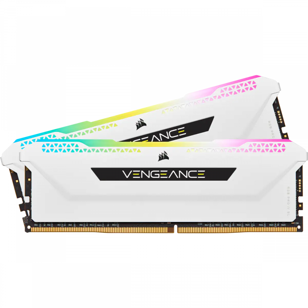 Corsair VENGEANCE RGB PRO SL 16GB (2 x 16GB) DDR4 DRAM 3200MHz PC4-25600 CL16, 1.35V