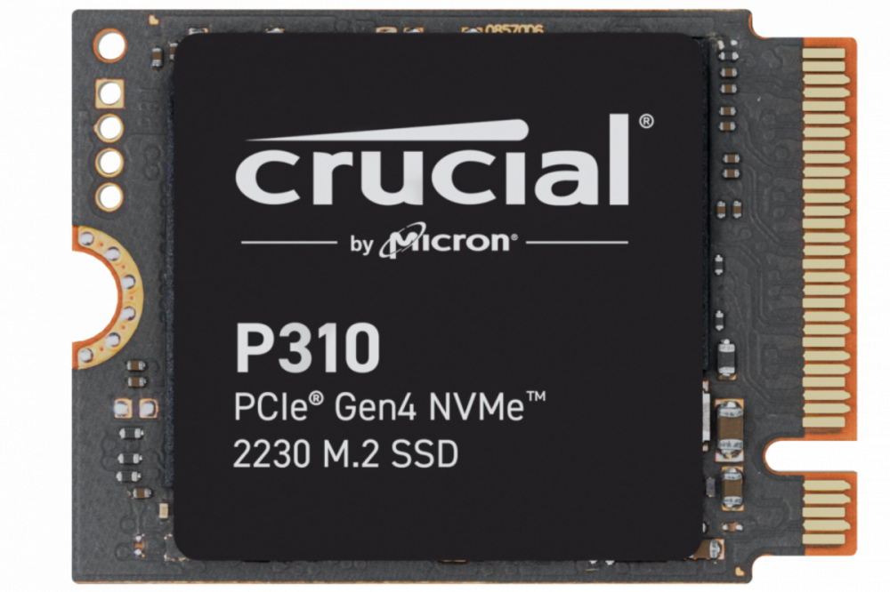 Crucial P310 1TB PCIe Gen4 NVMe 2230 M.2 SSD