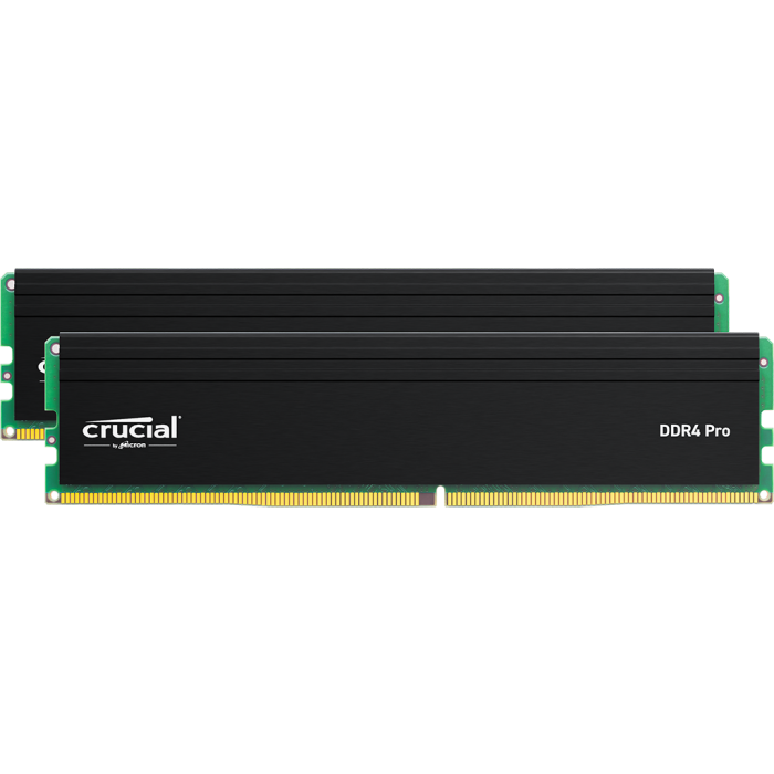 Crucial Pro 32GB Kit (2x16GB) DDR4-3200 DIMM PC4-25600 CL22, 1.2V