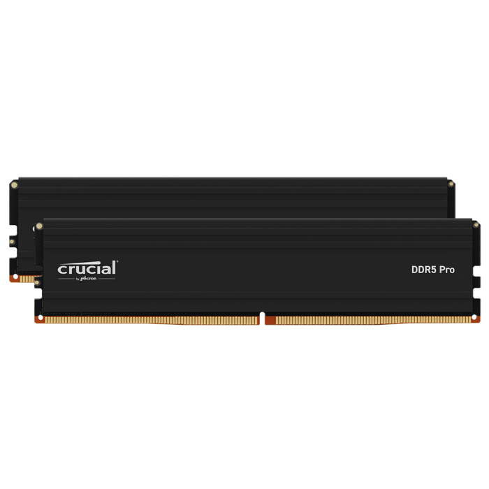 Crucial Pro 64GB Kit (2x32GB) DDR5-5600 UDIMM CL46, 1.1V