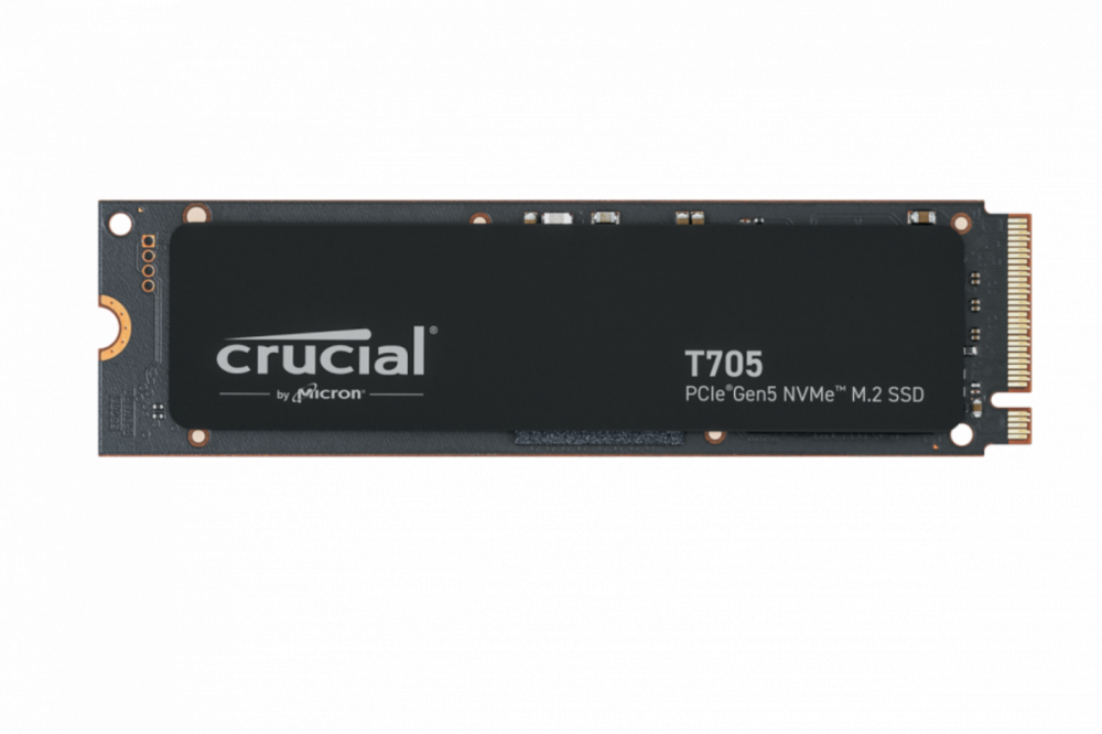 Crucial T705 1TB PCIe Gen5 NVMe M.2 SSD