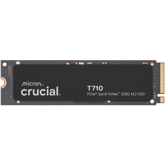 Crucial T710 2TB PCIe Gen5 NVMe 2280 M.2 SSD