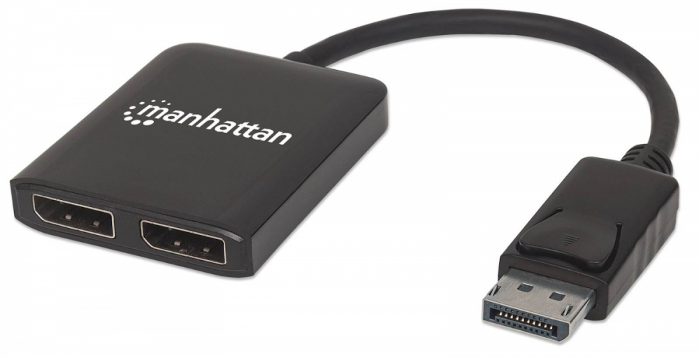 DisplayPort 2x Razdelilec z MST MANHATTAN 