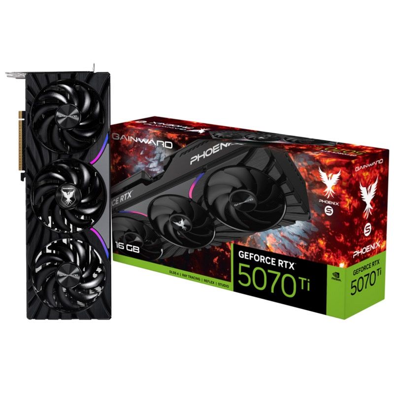 Gainward Phantom GeForce RTX 5070 Ti Phoenix-S 16GB GDDR7 grafična kartica