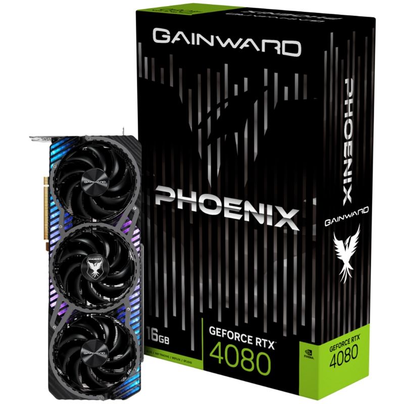 GAINWARD PHOENIX GeForce RTX 4080 16GB GDDR6X (3697) gaming grafična kartica