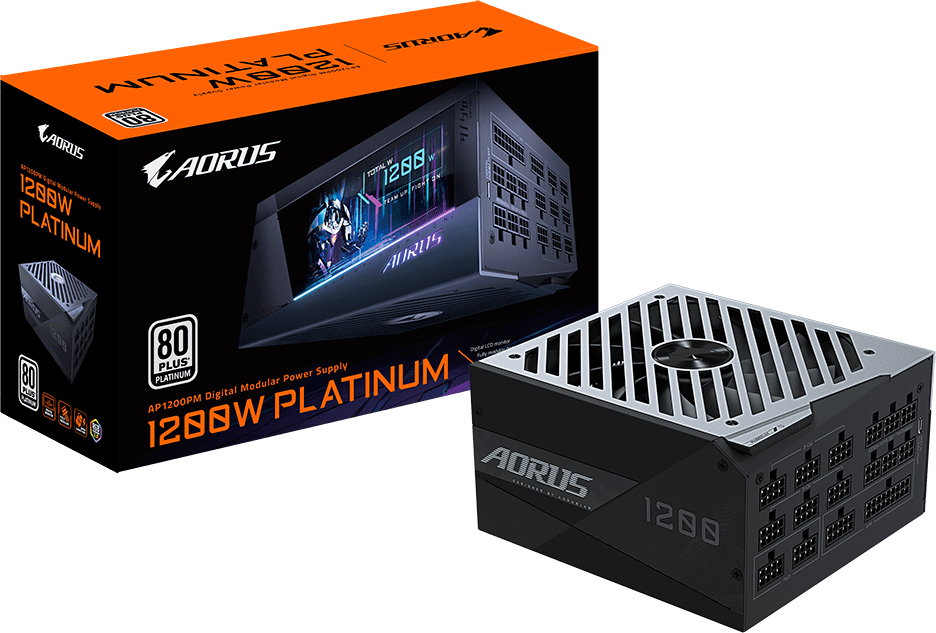 Gigabyte AORUS AP1200PM 1200W PLATINUM modularni napajalnik