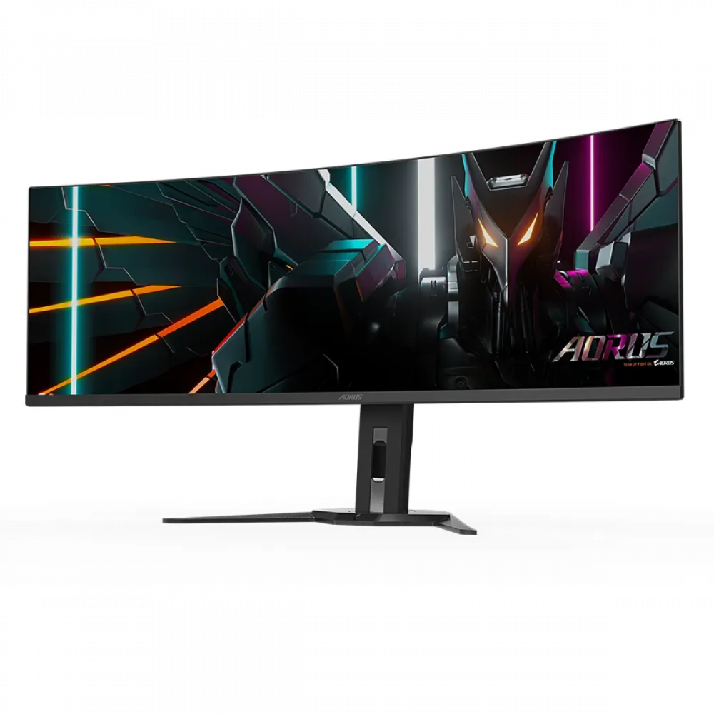 GIGABYTE AORUS CO49DQ 49'' OLED DQHD ukrivljen monitor, 5120 x 1440, 0.03ms, 144Hz, zvočniki