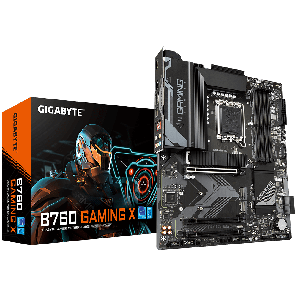 GIGABYTE B760 GAMING X, DDR5, SATA3, USB3.2Gen2, DP, LGA1700 ATX