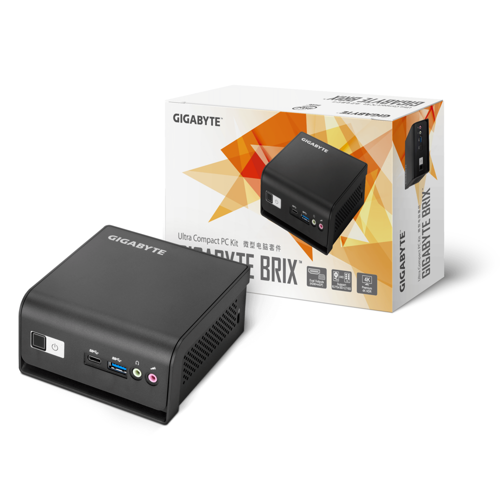 GIGABYTE BRIX PC NUC kit Celeron N4500, 2.5