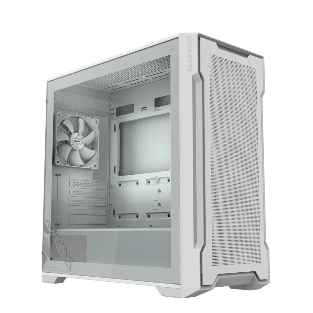Gigabyte C102 GLASS ICE USB 3.0 mATX ohišje, belo