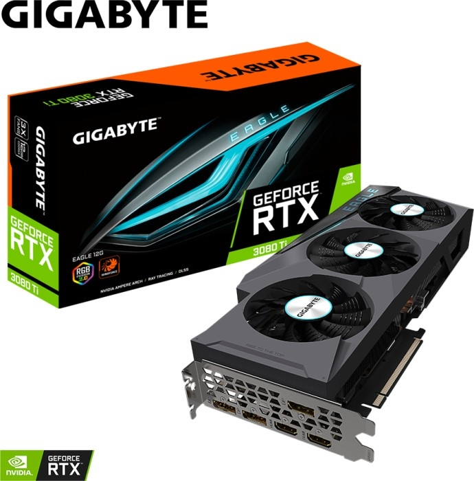 Grafična kartica GIGABYTE GeForce RTX 3060 EAGLE OC 12G, 12GB GDDR6, PCI-E 4.0