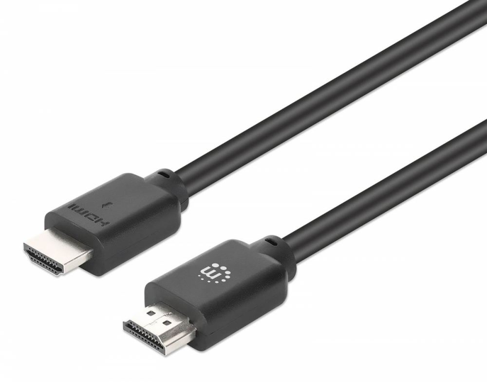 HDMI kabel z Ethernetom 1,5 m črn MANHATTAN