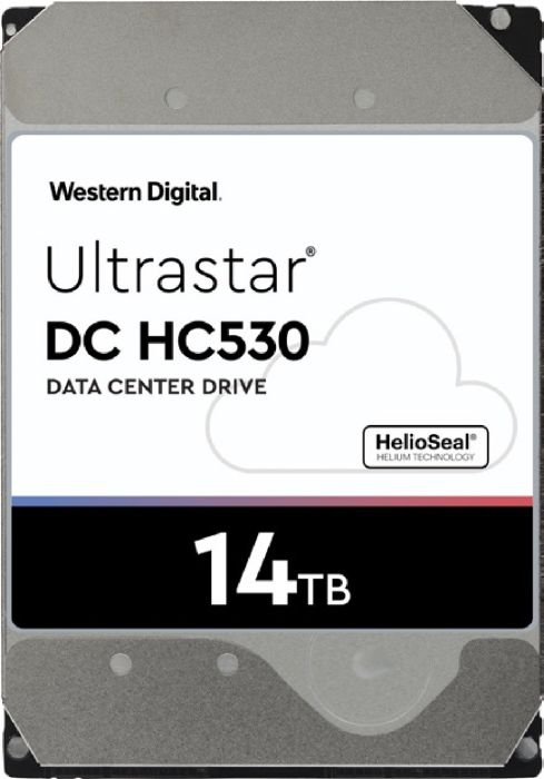 HGST/WD 14TB SATA 3 6GB/s 512MB 7200 ULTRASTAR DC HC530 512e
