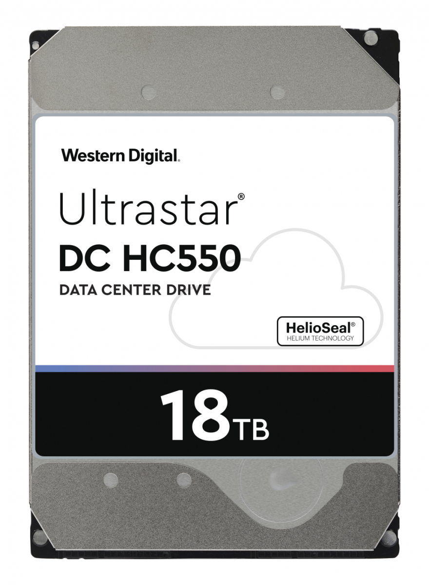 HGST/WD 18TB SATA 3 6GB/s 512MB 7200 ULTRASTAR DC HC550 512e