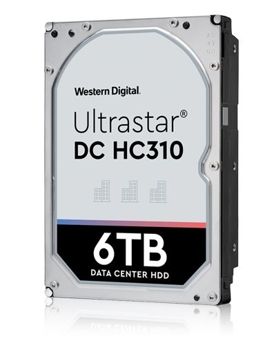 HGST/WD 6TB SATA 3 6GB/s 256MB 7200 ULTRASTAR DC HC320 7K8 512e