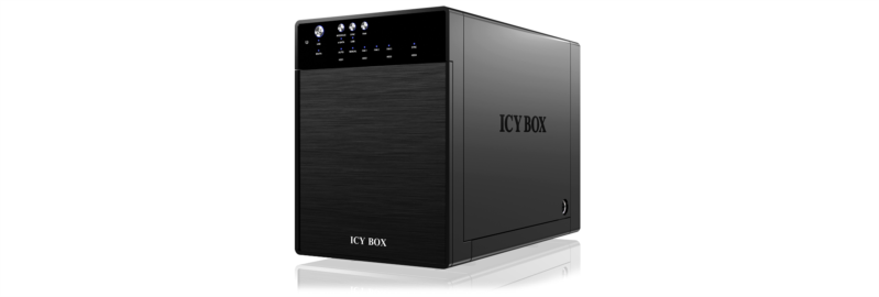 IcyBox IB-3640SU3 USB-B 3.0 zunanje ohišje za 4 3,5