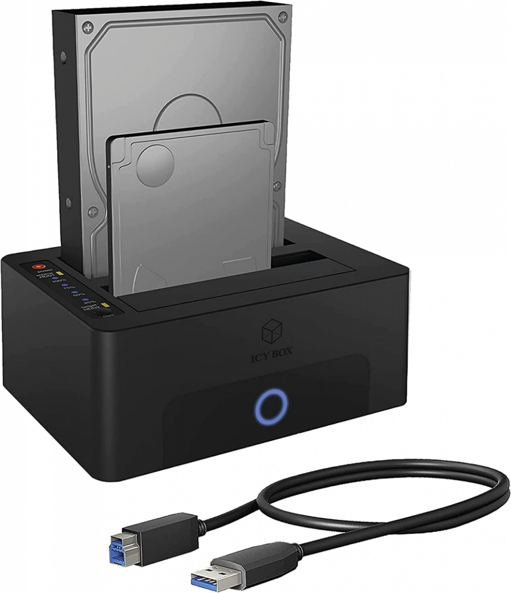 Icybox IB-1232CL-U3 docking & clone postaja za 2,5 in 3
