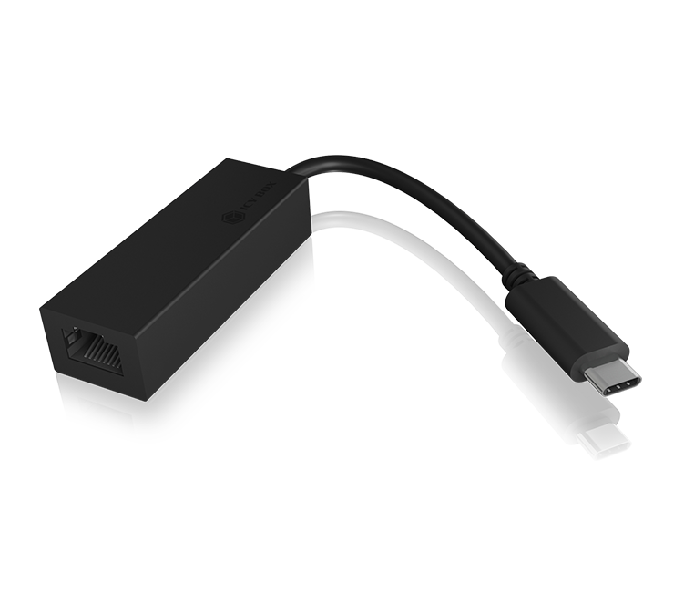 Icybox USB 3.0 mrežna kartica/adapter iz USB-C na Gigabit Ethernet