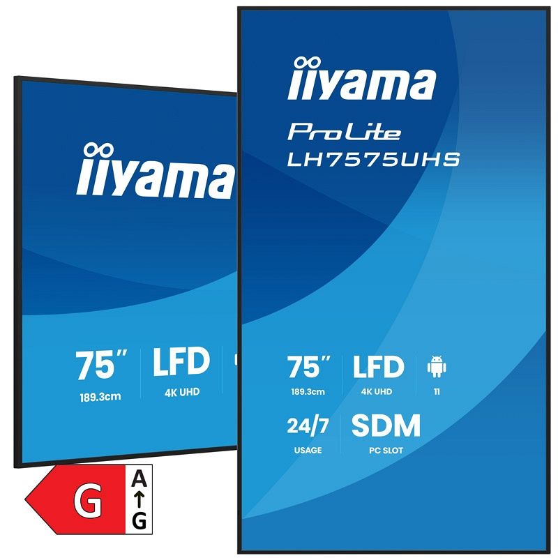 IIYAMA ProLite LH7575UHS-B2AG 75