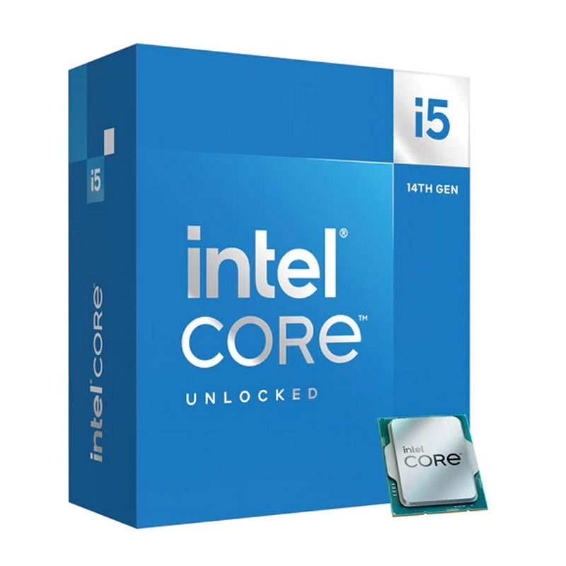 INTEL Core i5-14600K 2,6/5,3GHz 24MB LGA1700 125W UHD770 brez hladilnika BOX procesor
