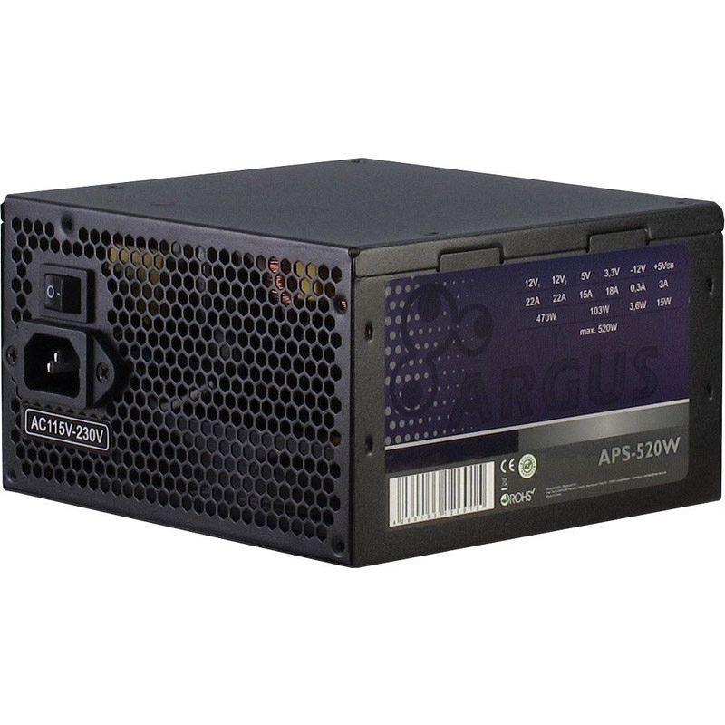 INTER-TECH ARGUS APS-520W V2.31 520W ATX napajalnik