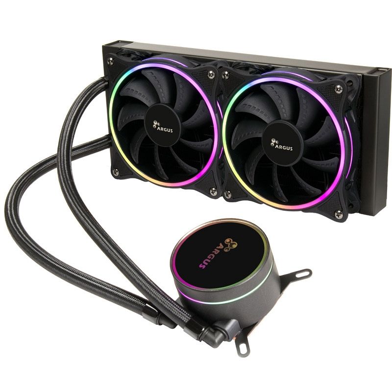 INTER-TECH LC-240 RGB AIO 240mm 250W ARGB vodno hlajenje
