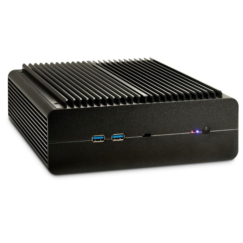 INTER-TECH Mini ITX IP-60 črno ohišje