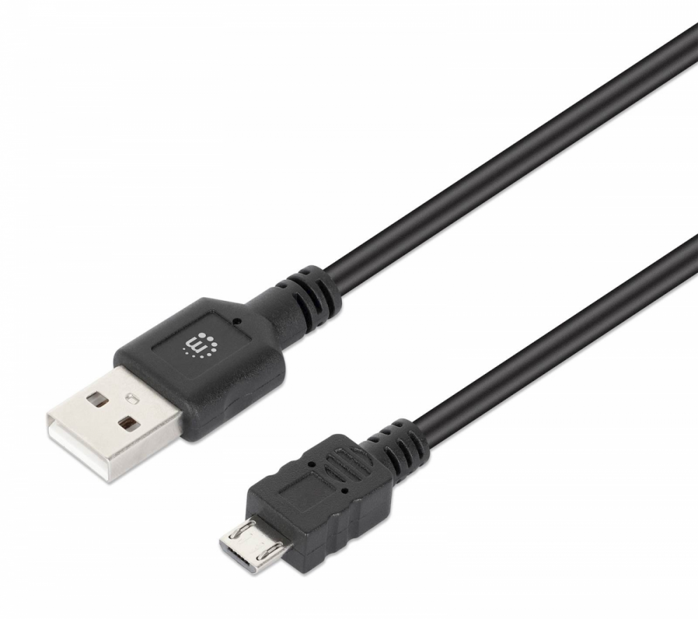 Kabel 2.0 USB A Male to Micro-B Male MAHATTAN 2m