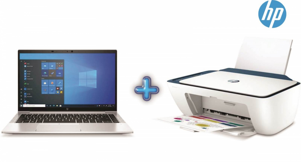 Komplet HP 250 G9 i5-1235U/8/512GB/15,6''FHD IPS/W11Home+Tiskalnik HP DJ2721e AiO