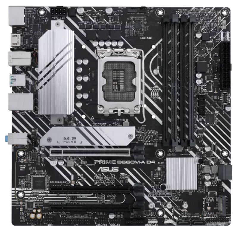 ASUS Prime B660M-A D4-CSM LGA1700 DDR4 DP/HDMI/VGA USB 3.2 mATX osnovna plošča