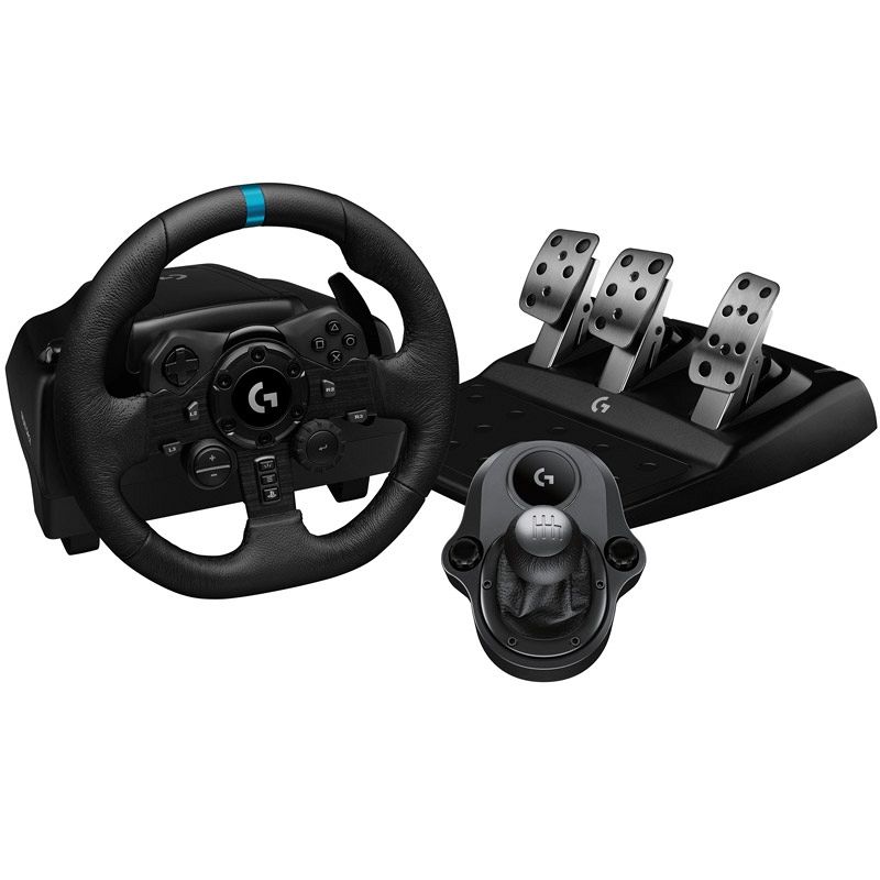 LOGITECH G923 SE Bundle TRUEFORCE za PC, PS5 ali PS4 volan + menjalnik