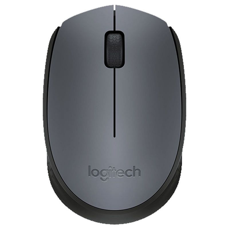 LOGITECH M170 brezžična optična miška siva